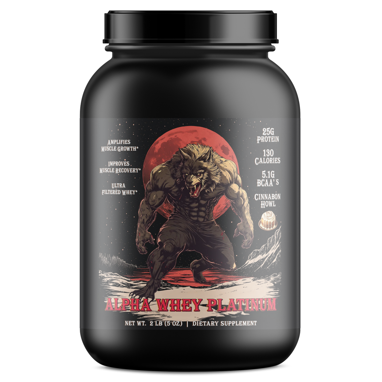 Alpha Whey Platinum (Cinnabon Howl)