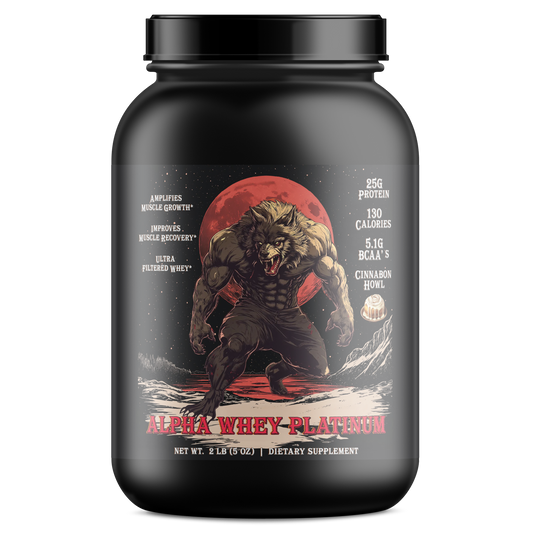Alpha Whey Platinum (Cinnabon Howl)